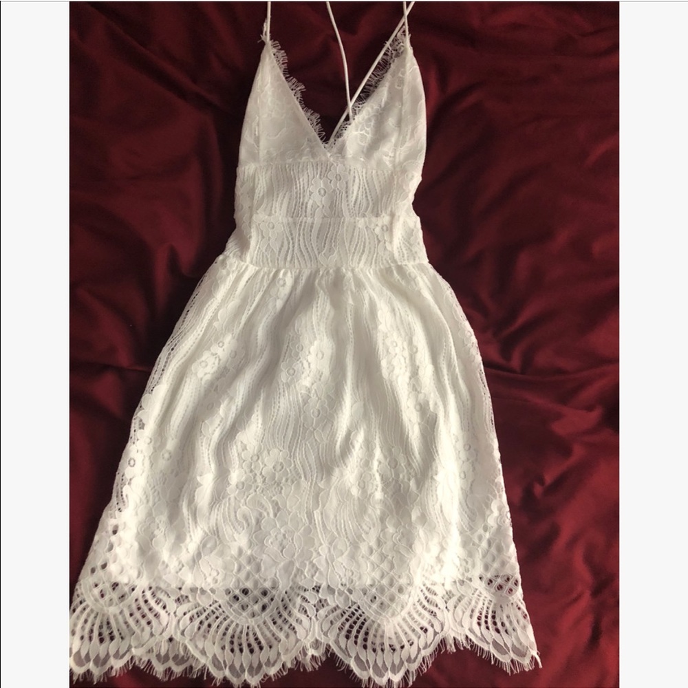 White dress